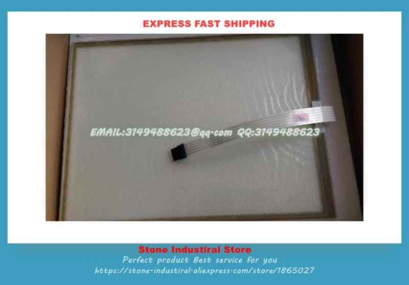 T121s5ra006n0a18r0200fh T121s-5ra006n Novo Toque de Vidro 12 Polegada Tela Sensível ao Toque Industrial