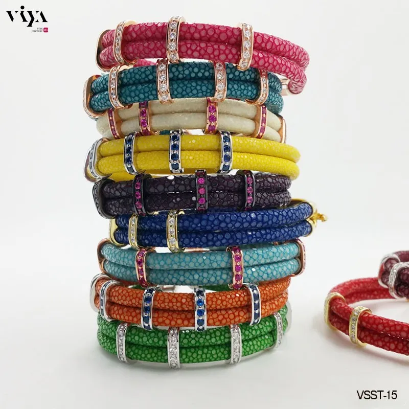 high quality rings clasp stingray bracelet25