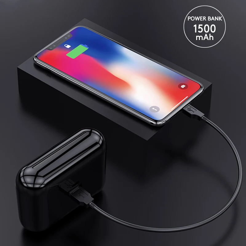 TWS стереонаушники HBQ с поддержкой Bluetooth 5 0 и защитой IPX5|Наушники гарнитуры| |