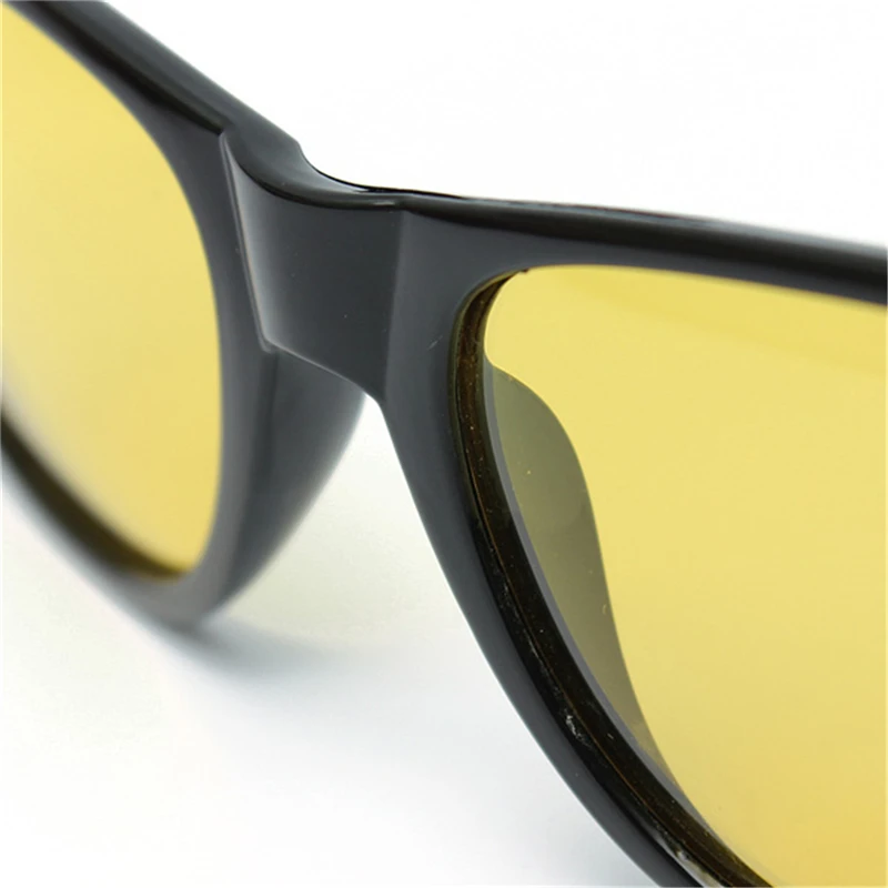 Желтые линзы ночного видения Поляризованные очки для вождения солнцезащитные очки для езды
