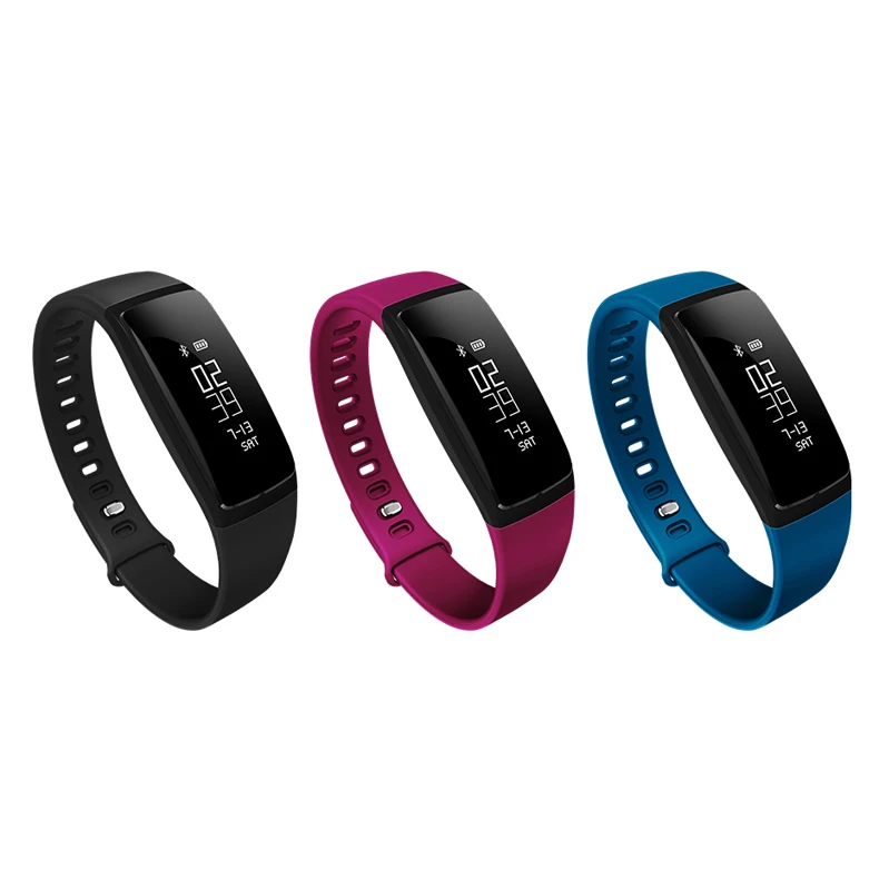 

2018 new Smart Polsband Band Hartslag Bloeddruk Armbanden Armband Fitness Tracker SMS Call Herinneren Voor iOS Android