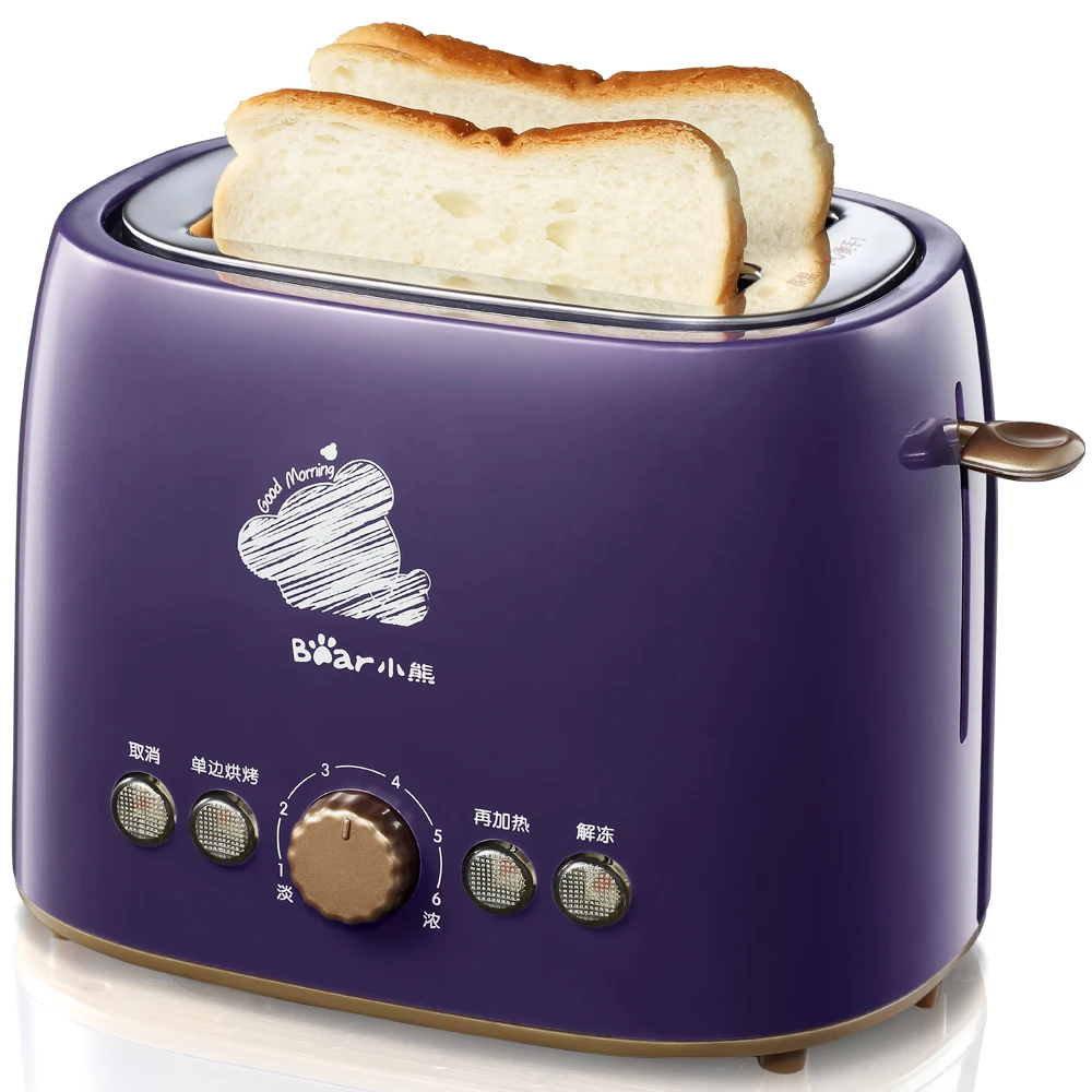 

Bear Toaster for Household 2 Slices Breakfast Machion Automatic Bread Maker Free Shipping