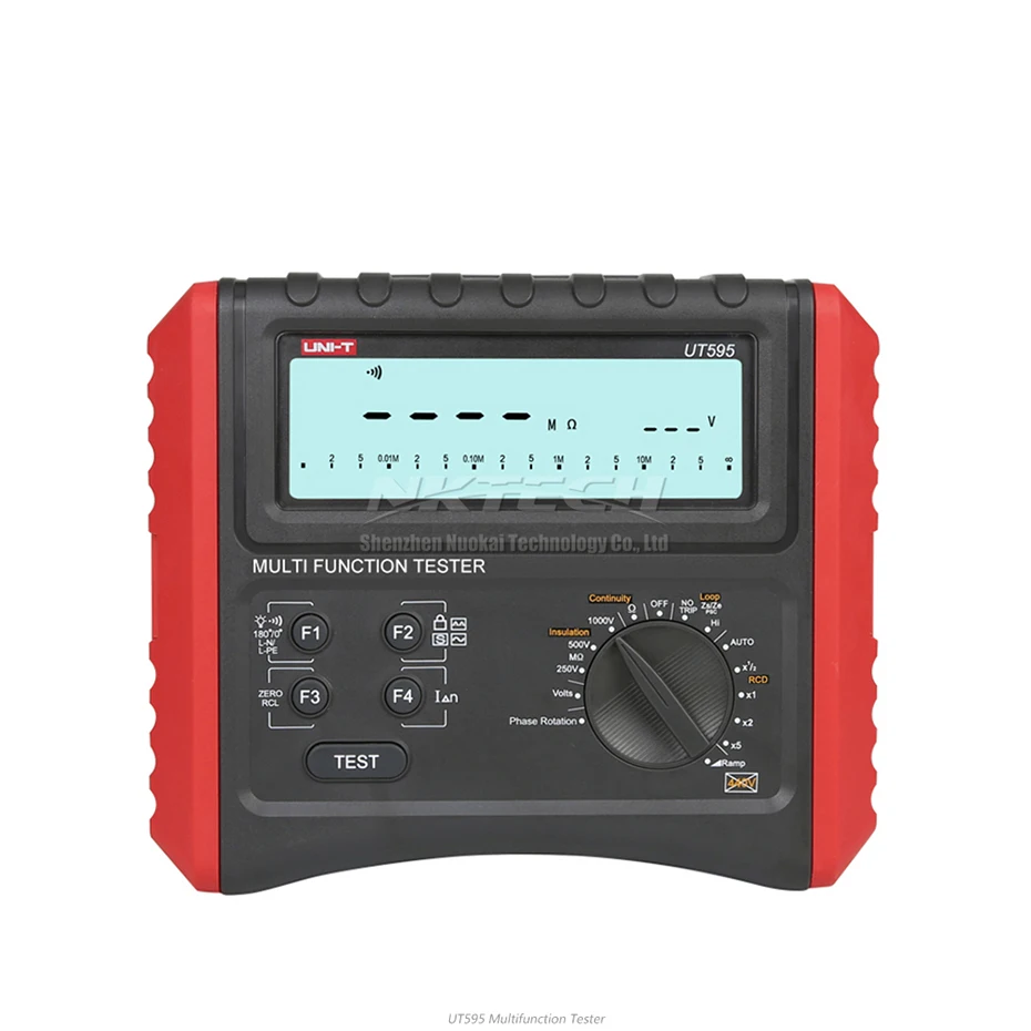 UNI-T UT595 Многофункциональный УЗО тестеры контура заземления линии петли сопротивление тестер Электрическая безопасность Сопротивление изоляции метр