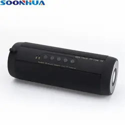 SOONHUA T2 открытый Портативный Bluetooth стерео Динамик Водонепроницаемый коробка Колонка громкий Динамик Поддержка карты памяти с высокой