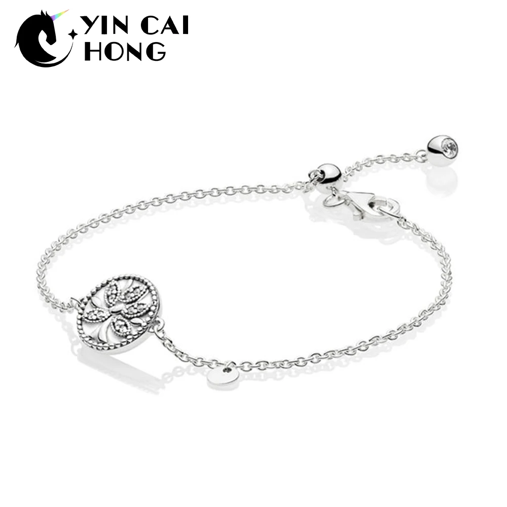 

YCH 100% 925 Sterling Silver New 2019 Spring 597776CZ Tree of Life DIY Bracelet Charming Women Free Shipping Factory Wholesale