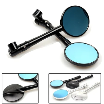 

Universal Motorcycle Rearview Mirrors Motorbike Side Mirrors moto accessories for Suzuki Yamaha MT-01 07 09 Honda Kawasaki KTM