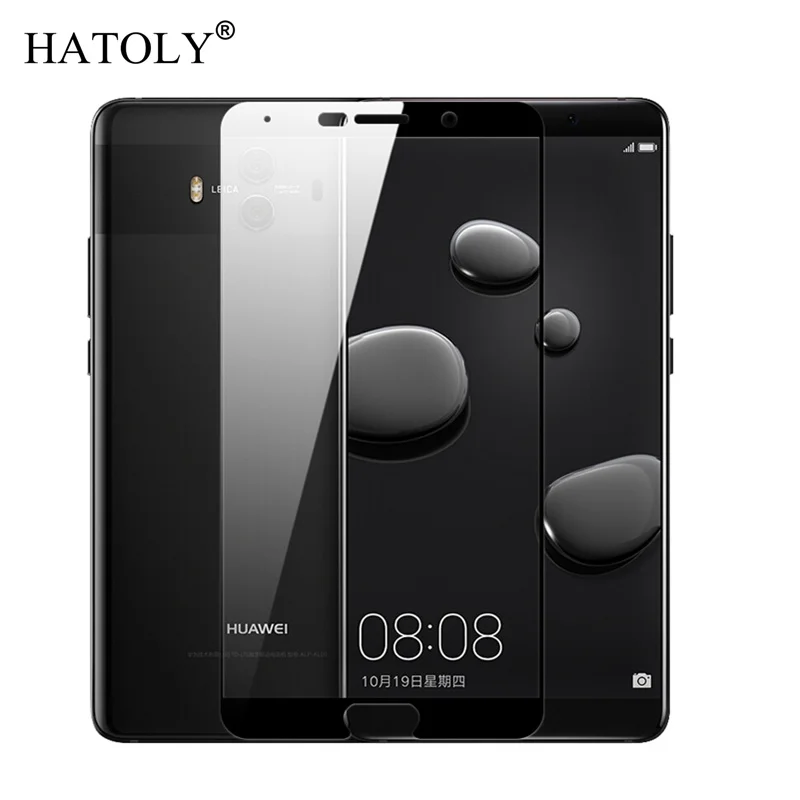 Закаленное стекло HATOLY для Huawei Mate 10 Защитная пленка с полным покрытием