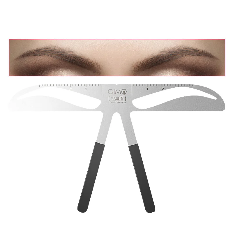 

Permanent Makeup Eyebrow Tatoo Shaper Easy To Use Eyebrow Stencil Makeup KIt DIY Template Stencil Shaping lady eyebrowTool
