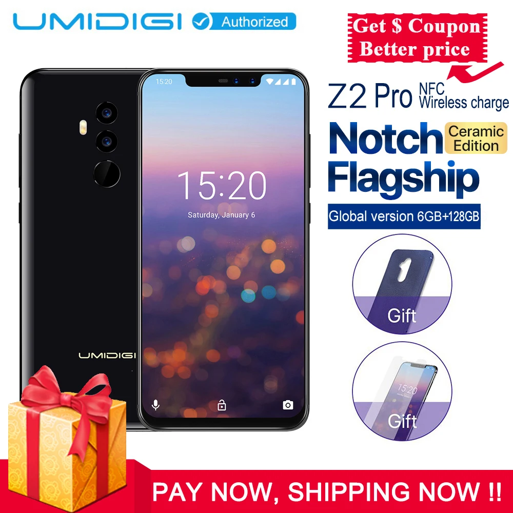 V1max 6gb umidigi 128 pro ram rom fhd z2 screen full dazen1 motherboard karboon