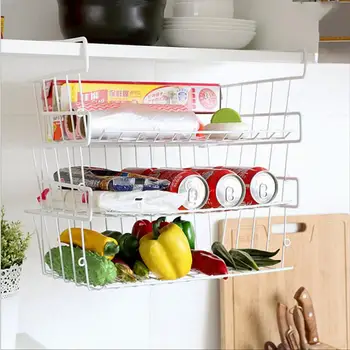 

Adjustable Space Rack 1 piece Kitchen Organizer Holder Side Shelf Sidewall Holder Spice Rack Storage