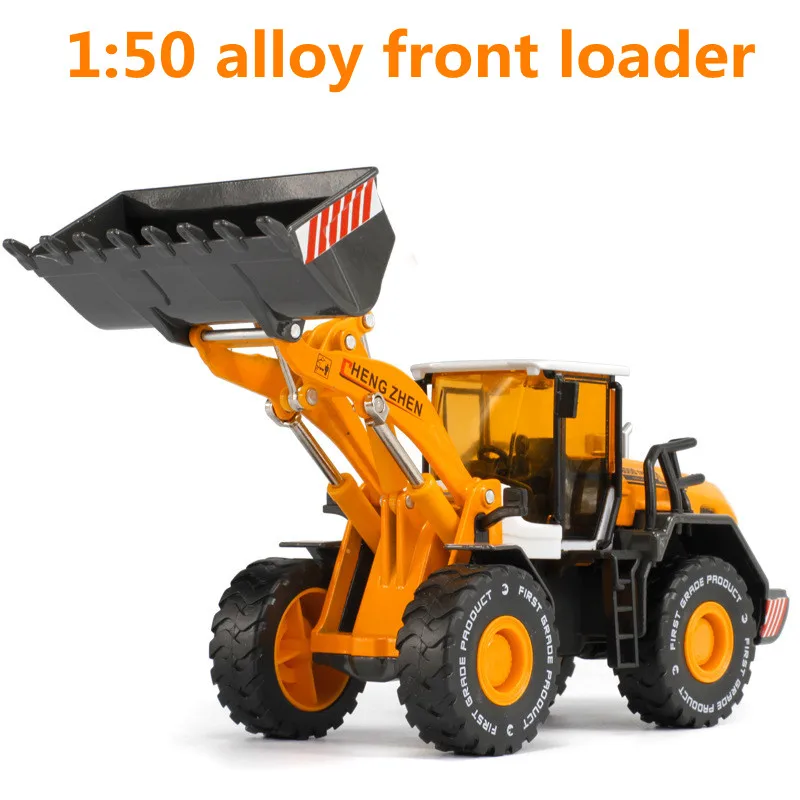 

1:50 alloy engineering vehicles,high simulation model of front loader,children's educational toys,metal diecasts, free shipping