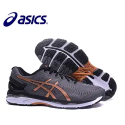 Новые ASICS GEL-KAYANO 23 T646N мужские кроссовки спортивная обувь кроссовки удобные уличные спортивная обувь Hongniu