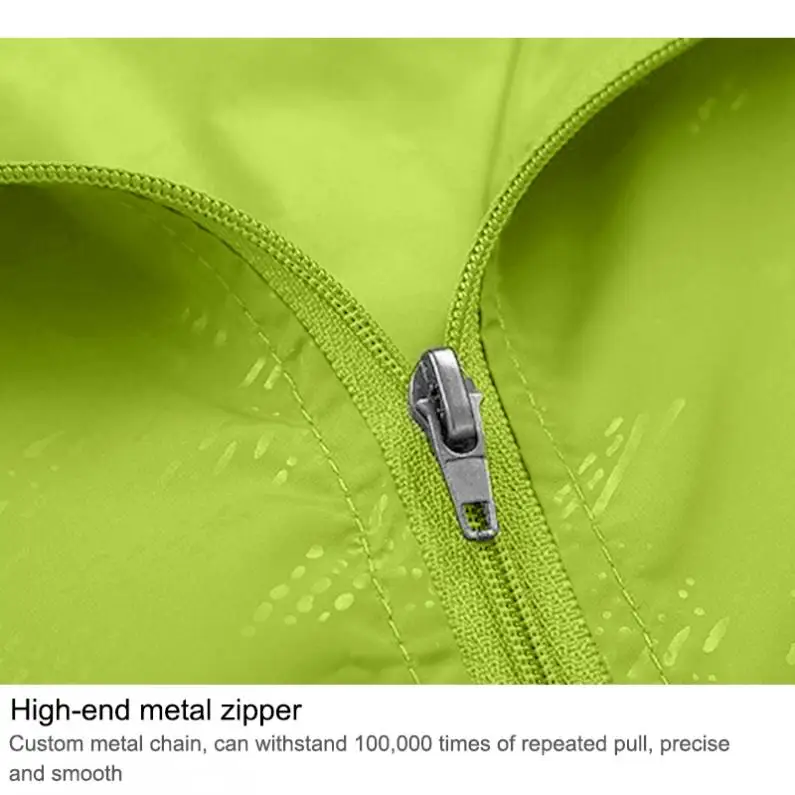 Men's Women's Quick Dry Hiking Jacket Waterproof Sun UV Protection Coats Outdoor Sports Fishing Skin Jackets