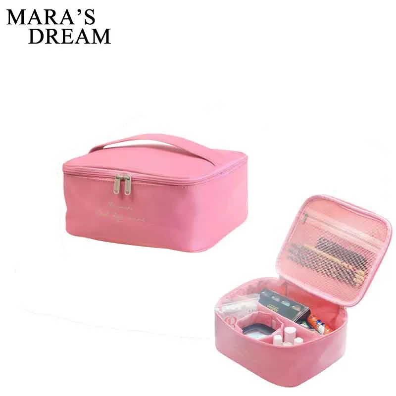Женская сумка для макияжа Mara's Dream Oxford на молнии косметичка органайзер туалетных