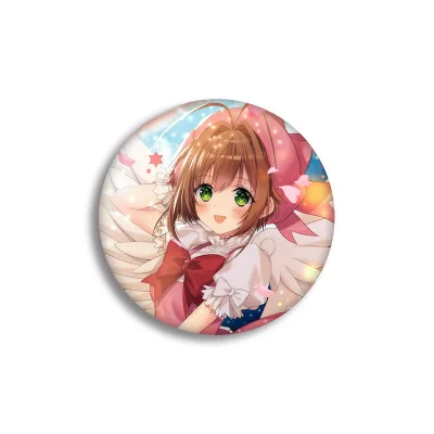12 типов карт Captor KINOMOTOSAKURA фигурка модель брошь булавки брошки круглый значок из