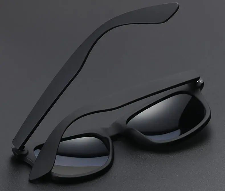 88158, матовые черные винтажные Поляризованные солнцезащитные очки, мужские Брендовые очки для вождения, очки для рыбалки, оправа, солнцезащитные очки для мужчин, защита от уф400 лучей