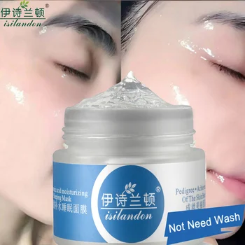 

Hyaluronic Acid Deep Moisturizing Face Mask Anti Aging Whitening Depth Replenishment Facial Skin Care Sleeping Mask No Wash 120g