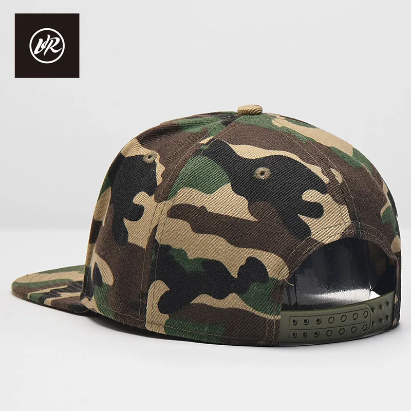 Vis Рок Высокое качество фирменные Snapback хип хоп Бейсбол Кепки унисекс камуфляж Для