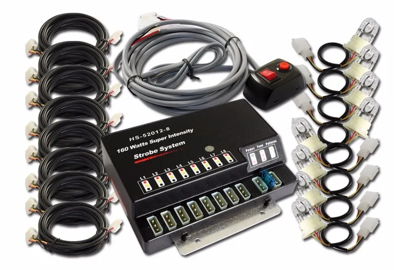 8 in 1 HID Hide A way Strobe light