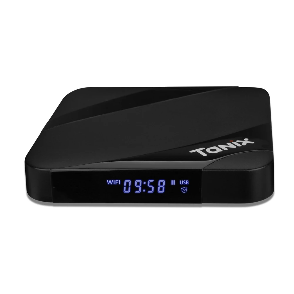 TX3 Max Smart tv Box Android 7,1 S905W четырехъядерный 2G + 16G H.265 2,4 GHz Wifi 4 K HD BT телеприставка мини-медиаплеер приемник