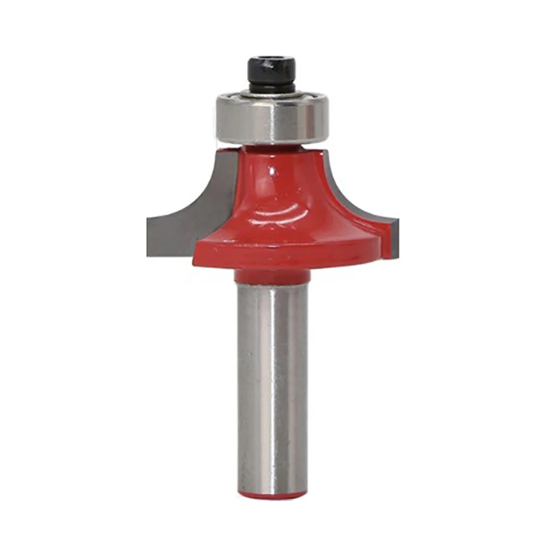 

1pc Straight Flush Trim Router Bit 8mm Shank Round Over Beading Edging Radius Woodworking Milling Cutter