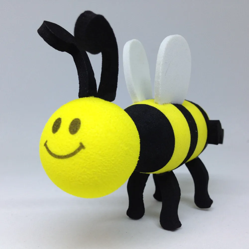 Buy New Hot Lovely Yellow Bee Antenna Ball For Car Antenna Decoration Exterior