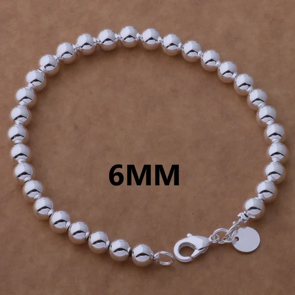 

AH273 Hot 925 sterling silver bracelet, 925 sterling silver fashion jewelry 6mm Buddha beads /arhajioa bfjajwqa