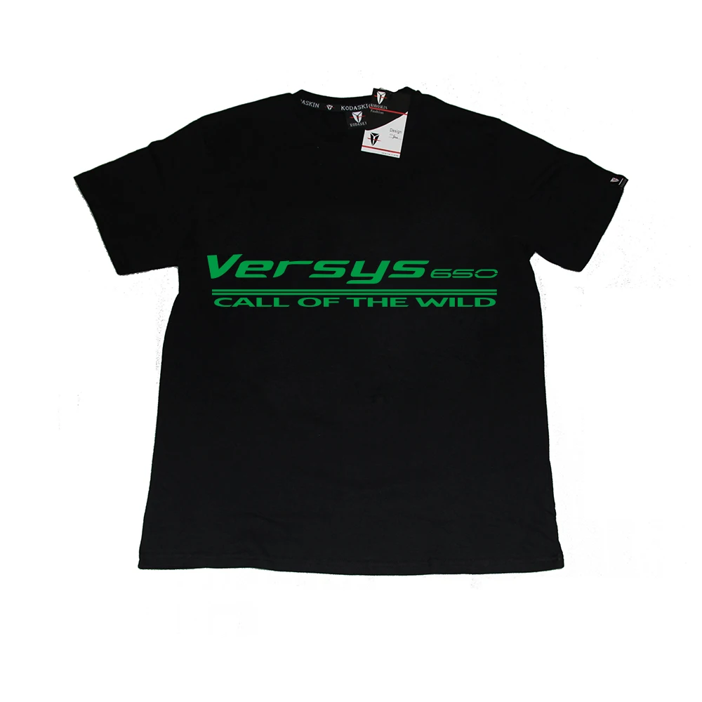 KODASKIN Guy's tops tees For Versys 650 Homme Guy's футболка в стиле мото с принтом хип-хоп хлопок