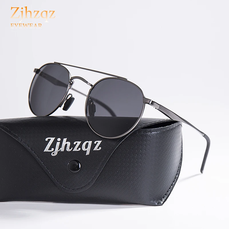 

Unisex Retro Aluminum Sunglasses Polarized Lens Vintage Eyewears Blue Silver Red Mirrors Sun Glasses For Men очки gafas Women