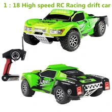 45 км/ч 1:18 гоночный Радиоуправляемый автомобиль 4WD 2,4 ГГц смешанные игрушки Высокоскоростной Электронный Автомобиль Дистанционное управление автомобиль