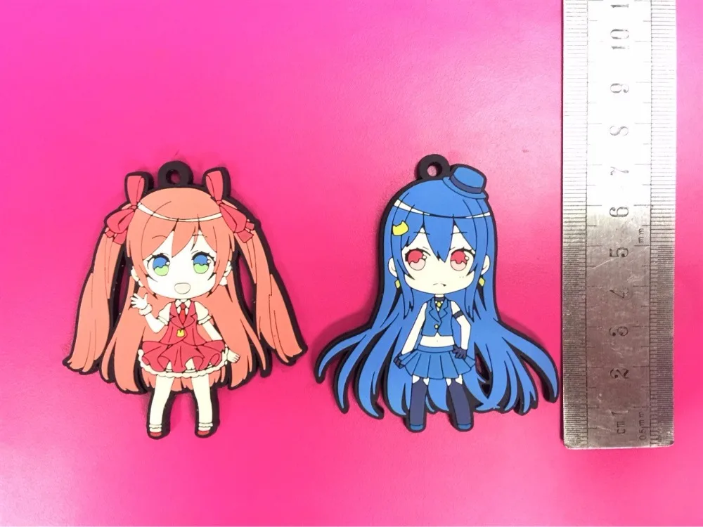 DATE A LIVE tohka Yatogami оригинальный японский аниме Рисунок резиновый силиконовый