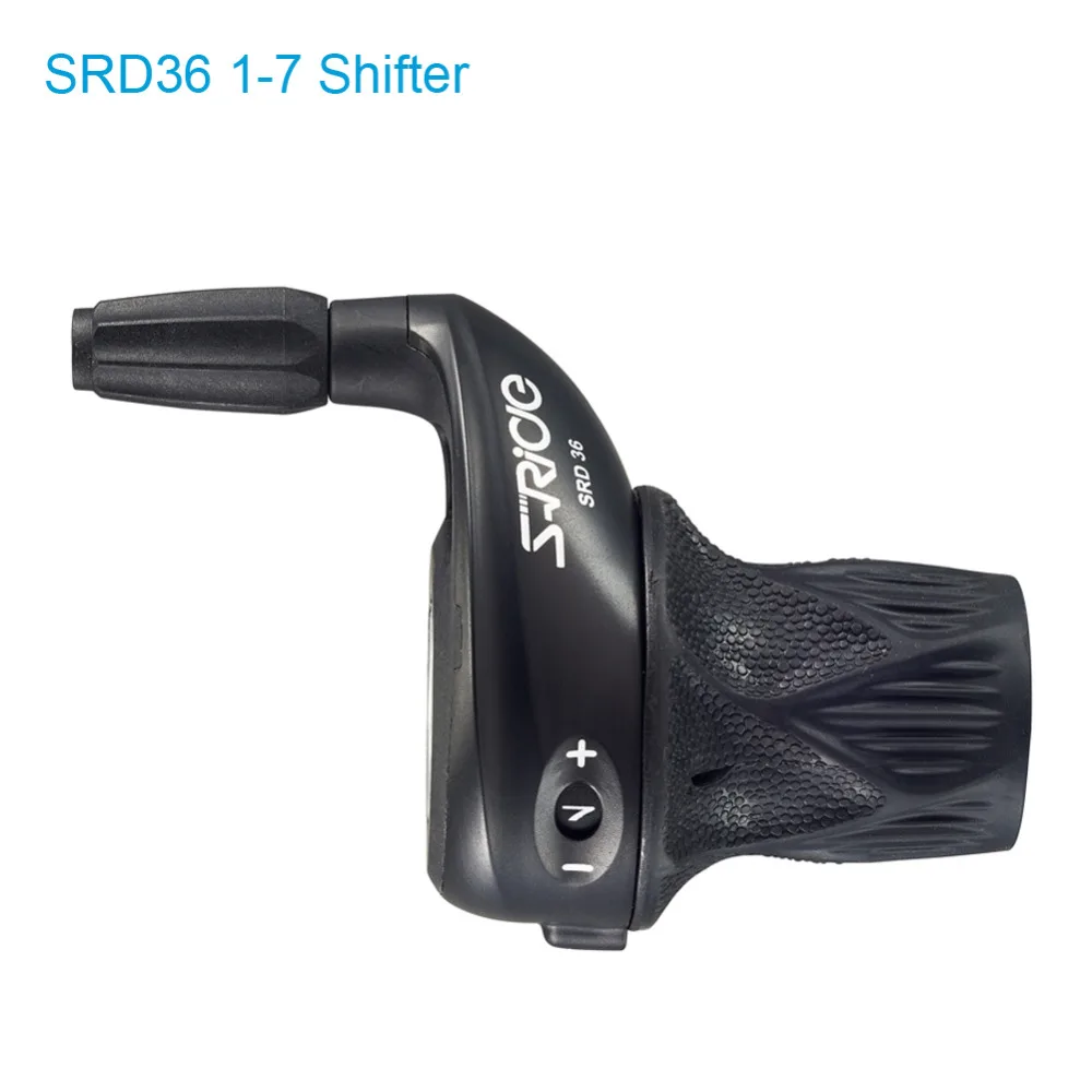 S-Ride MTB велосипед 3x7 Скорость Twist Shifter левый и правый Twist Grip Шестерня шифтеры велосипед пружинное переключение подходит для Shimano SL-RS25