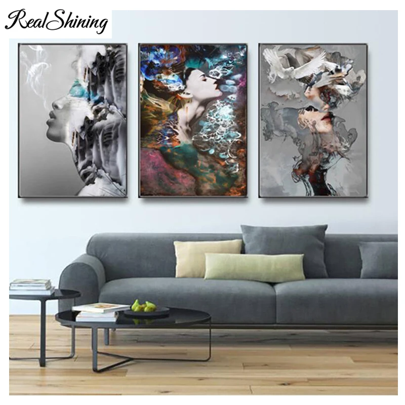 abstract women 999
