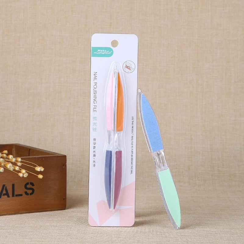 

1pcs Nail File Manicure Nail Remover Creative Printing File Sanding Sand Six-sided Polishing File Accessories Tools Nail Buffer