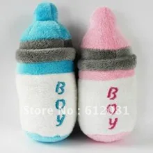 Игрушечная собака плюшевые игрушки домашнее животное игрушка соска с пищалка для собак 10 шт./лот