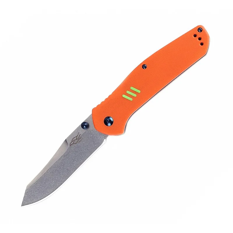 Ganzo Жар-птица F7562 Складной нож 440C Лезвие G10 Военная ручка охотничий кемпинг выживания тактический нож Жар-птица EDC - Цвет: orange G10