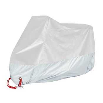 

Vehemo UV 50+ for Bike Motorbike Protector Motorcycle Cover Anti-Thief Lock Hole Covers Windproof Outdoor Dustproof Raincover