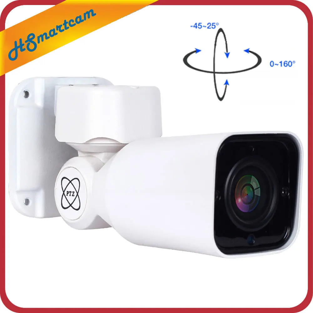 4-кратный зум AHD 1080P sony 323 2,0 MP PTZ IR Bullet камера с защитой от атмосферных воздействий, камера для улицы CMOS с автоматической поддержкой 4в1 TVI CVI CVBS