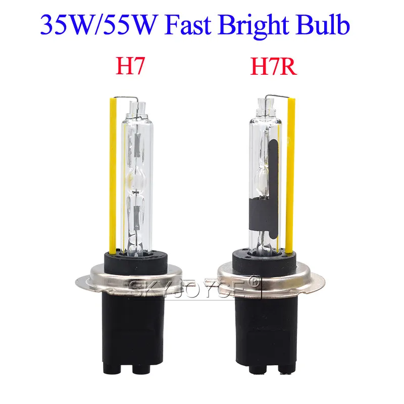 SKYJOYCE ксеноновая лампа высокой яркости 5500K 55 Вт H7 H1 D2H H7R HID для 35 комплект балластов