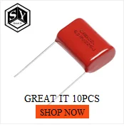 GREAT IT 10PCS Electrolytic capacitors 25V1000UF 1000UF/25V 10* 17MM