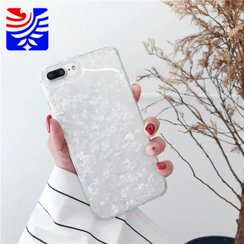 PEIPENG Fashion simplicity refreshing Shellfish Phone Cases For iphone 6 6S 7 8 Plus X Xs Max Christmas gift11