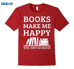 Возьмите книги Make Me Happy вы не столько футболка Для женщин футболка