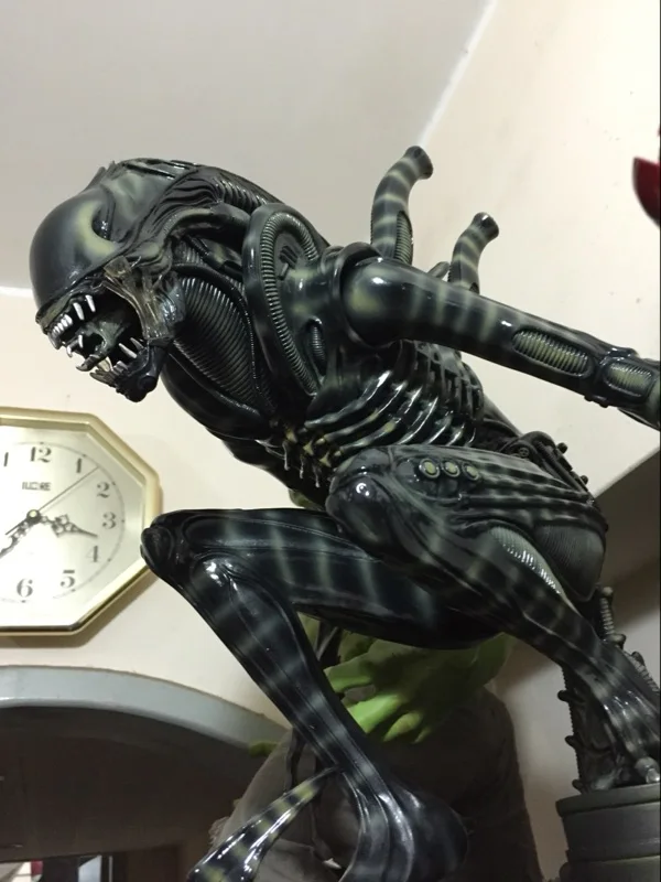 High Quality 1:4 Scale Alien Warrior Whole Body Large Statue Model Sculpture Crafts Recast 58cm height Wholesale Toys & Hobbies