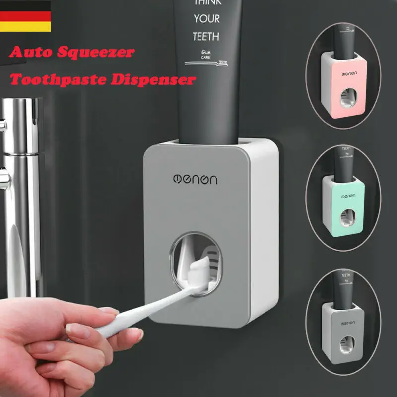 

Automatische Aufbewahrungsständer Zahnpasta Spender Toothpaste Zahnbürstenhalter Bath Products Toothpaste Squeezers Lazy Gospel