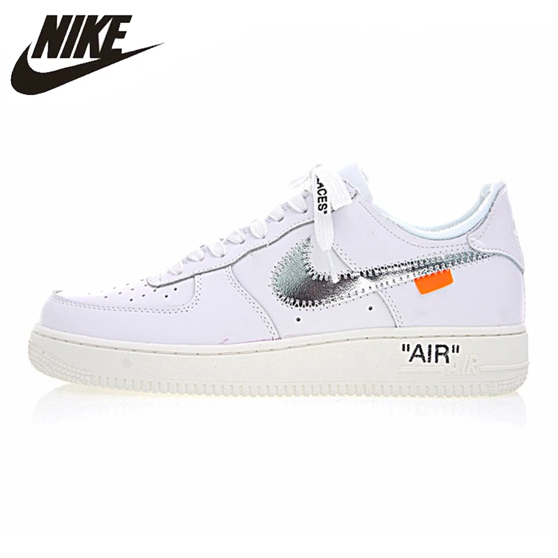 

Nike Air Force 1 Off White COMPLEX CON Men's Skateboarding Shoes Breathable Outdoor Lightweight Sneakers # AO4297-100