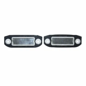 

LED License Plate Light for Volvo C30 S40/V50 S60S80 V70 CX60 CX70 CX90 Error free 18SMD Car Bulbs Number Plate Lamps