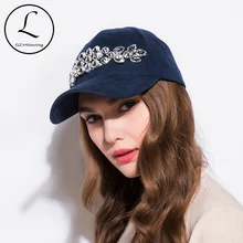 GZHILOVINGL, Женская Бейсболка, ручная работа, цветок, Snapback, шляпа от солнца, s Gorra, хип-хоп, искусственные стразы, шапки 70311