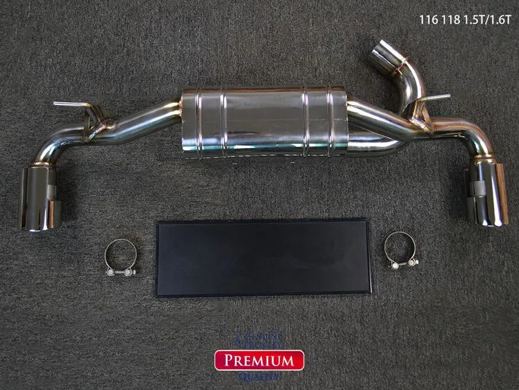 CATBACK выхлопной глушитель для BMW F20 116i 118i 1 5 T/B38 6 T/N13 2010 2017 нержавеющая сталь