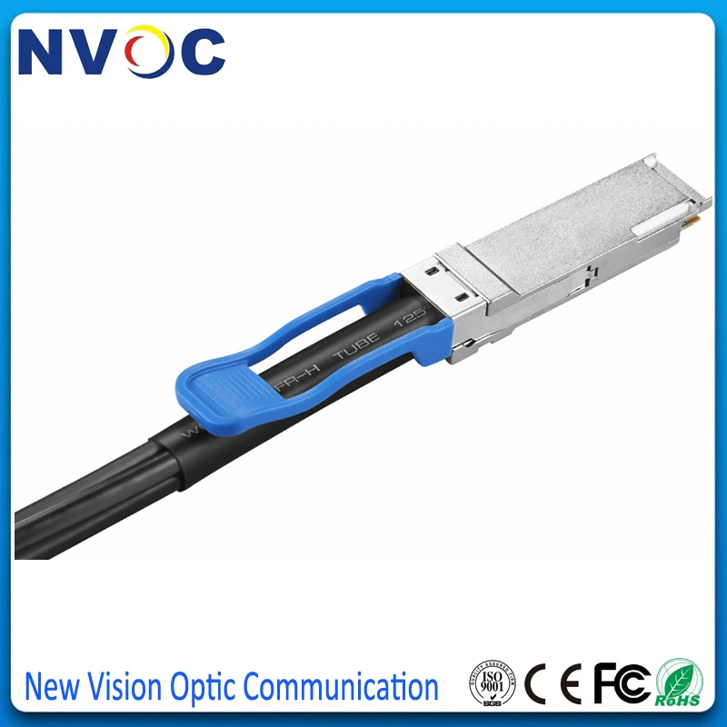 100G QSFP28-4SFP 100G-CU5M 26AWG 3M Медь прямого подключения кабеля, Пассивный прямой Медь Twinax кабель DAC