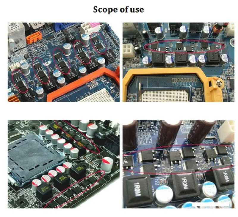 Pccooler 20 шт. памяти охладитель алюминий охлаждения радиатора Mos чип процессор GPU VGA оперативная светодиодный память LED IC Радиатор кулер